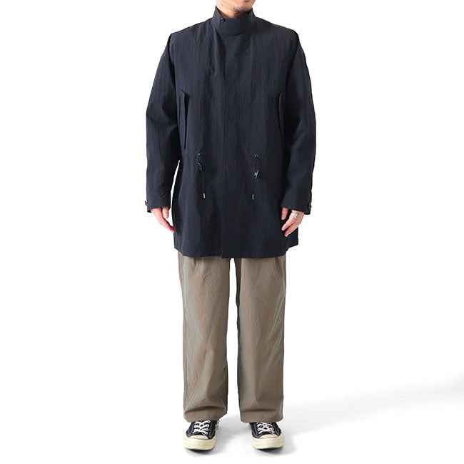 STILL BY HAND スティルバイハンド 塩縮ナイロン モッズコート CO01221 ミドルコート メンズ