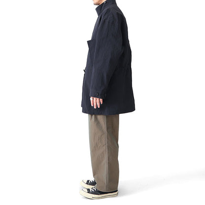 STILL BY HAND スティルバイハンド 塩縮ナイロン モッズコート CO01221 ミドルコート メンズ