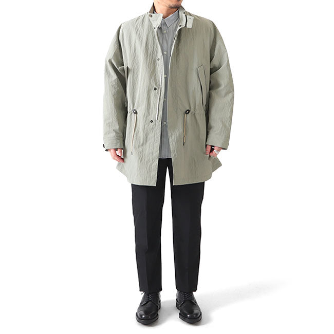 STILL BY HAND スティルバイハンド 塩縮ナイロン モッズコート CO01221 ミドルコート メンズ