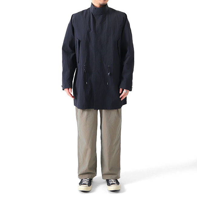 STILL BY HAND スティルバイハンド インボックスプリーツ ワイド テーパードパンツ PT08221 玉虫パンツ メンズ