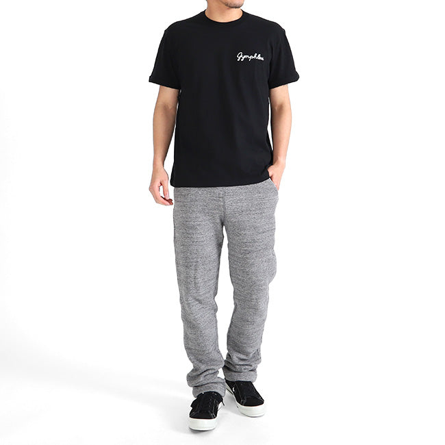 GYMPHLEX ジムフレックス ロゴ刺繍Tシャツ J-1155 CH 半袖Tシャツ (メンズ レディース)
