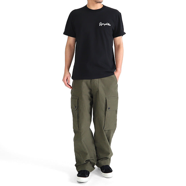 GYMPHLEX ジムフレックス ロゴ刺繍Tシャツ J-1155 CH 半袖Tシャツ (メンズ レディース)