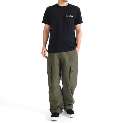 GYMPHLEX ジムフレックス ロゴ刺繍Tシャツ J-1155 CH 半袖Tシャツ (メンズ レディース)
