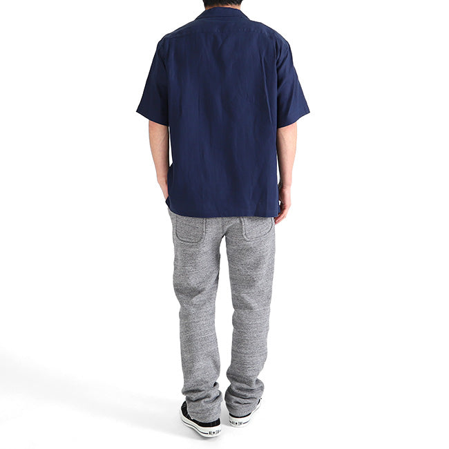 GYMPHLEX ジムフレックス リネンクロス オープンカラーシャツ J-1353 KLS 開襟シャツ 半袖シャツ 無地 (メンズ)