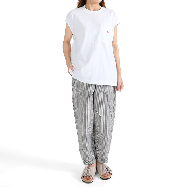 DANTON ダントン オーバーサイズ ノースリーブTシャツ JD-9173 カットソー (レディース)
