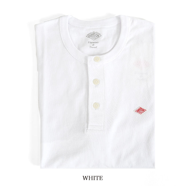DANTON ダントン ヘンリーネックTシャツ JD-9155 半袖Tシャツ (メンズ)