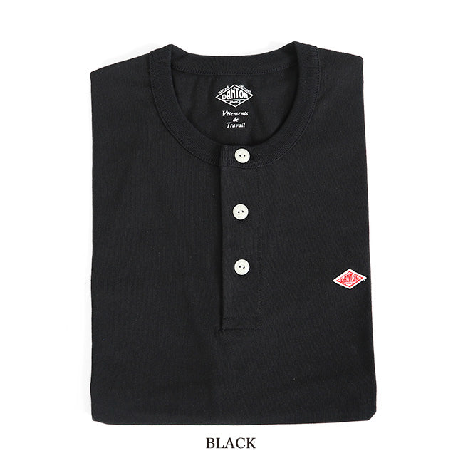DANTON ダントン ヘンリーネックTシャツ JD-9155 半袖Tシャツ (メンズ)