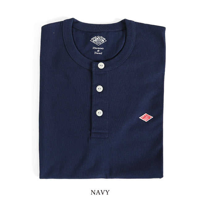 DANTON ダントン ヘンリーネックTシャツ JD-9155 半袖Tシャツ (メンズ)