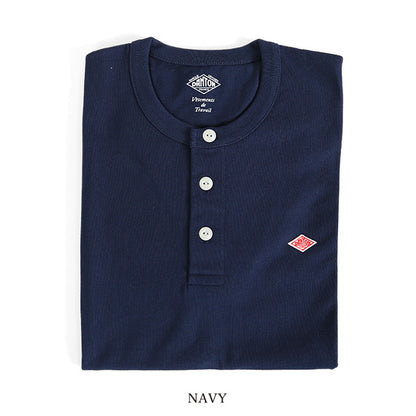 DANTON ダントン ヘンリーネックTシャツ JD-9155 半袖Tシャツ (メンズ)