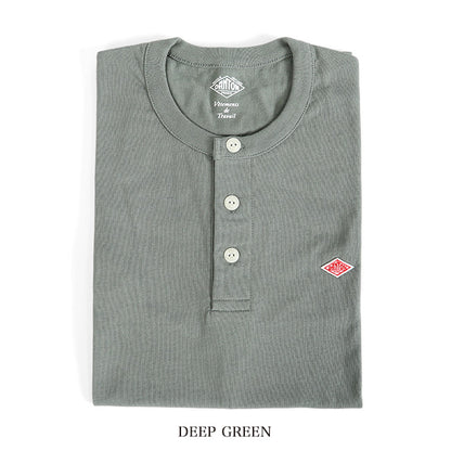 DANTON ダントン ヘンリーネックTシャツ JD-9155 半袖Tシャツ (メンズ)