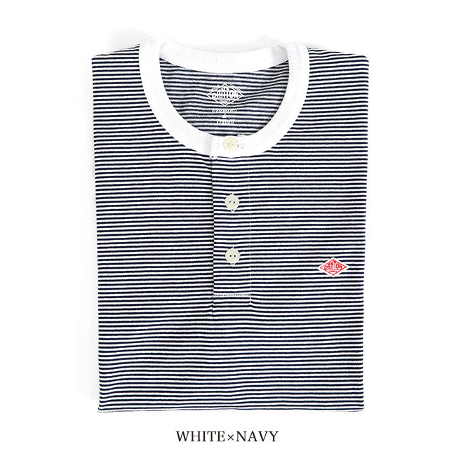 DANTON ダントン ヘンリーネックTシャツ JD-9155 半袖Tシャツ (メンズ)