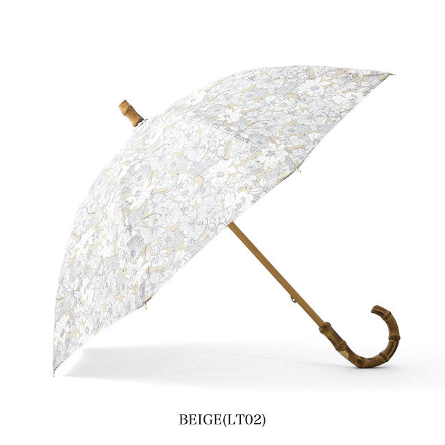 Traditional Weatherwear トラディショナルウェザーウェア リバティ社 フラワー バンブー 長傘 A241MTGGO0067LT 花柄 日傘