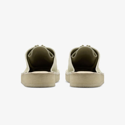 Clarks クラークス デザートノマド ミュール 26176535 グレー レースアップ ワラビー サンダル メンズ