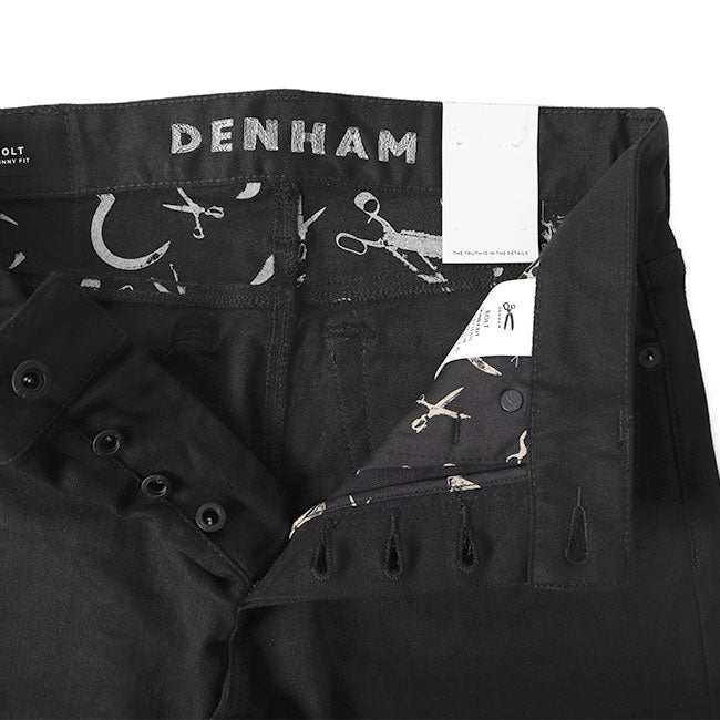 DENHAM デンハム BOLT BLFMB30 ボルト スキニージーンズ ブラックデニム パンツ 01-21-07-11-015 メンズ