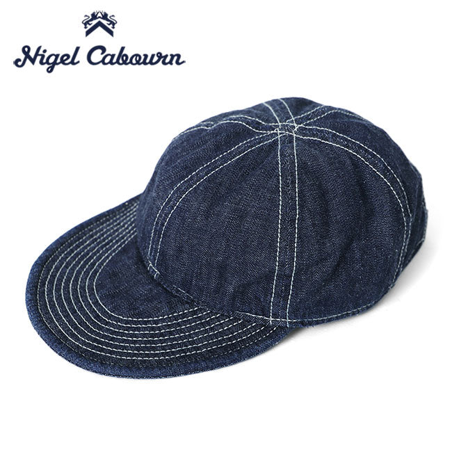 Nigel Cabourn ナイジェルケーボン ACC-50 デニム メカニックキャップ 80451366000 帽子 メンズ レディース