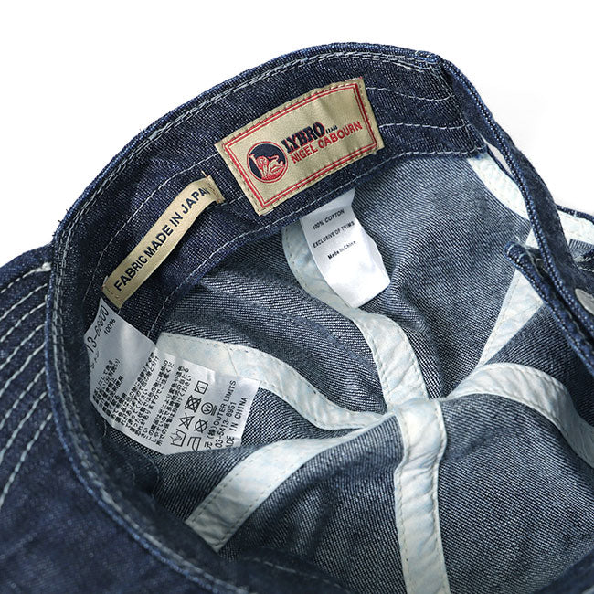 Nigel Cabourn ナイジェルケーボン ACC-50 デニム メカニックキャップ 80451366000 帽子 メンズ レディース