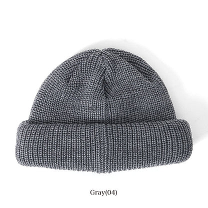 KIJIMA TAKAYUKI WOOL ACRYLIC DECK CAP KN-232801