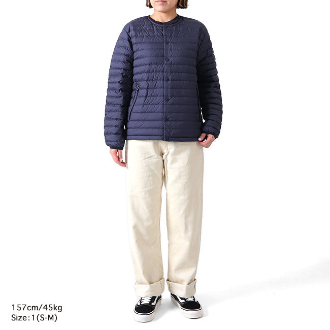 ORCIVAL オーシバル クルーネック インナーダウンジャケット OR-A0071 レディース