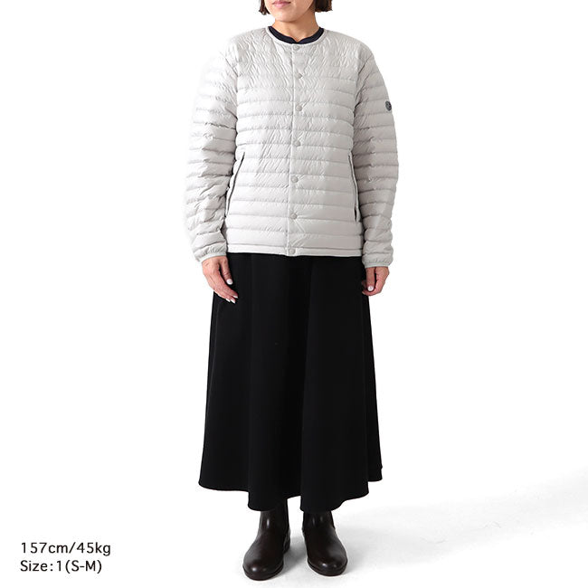ORCIVAL オーシバル クルーネック インナーダウンジャケット OR-A0071 レディース