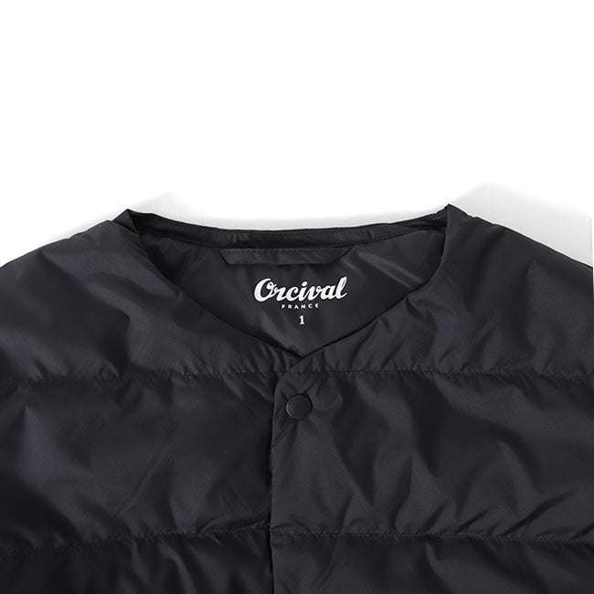 ORCIVAL オーシバル クルーネック シャツテール ライトダウンコート OR-A0073 DPL レディース
