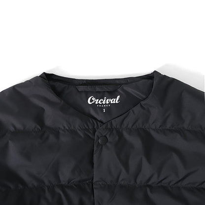 ORCIVAL オーシバル クルーネック シャツテール ライトダウンコート OR-A0073 DPL レディース
