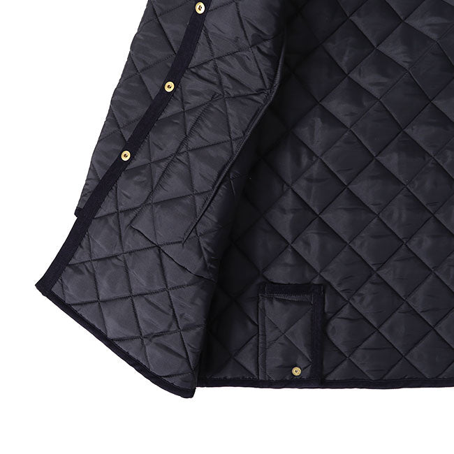 Traditional Weatherwear トラディショナルウェザーウェア ARKLEY アークリー フード付き ノーカラー キルトジャケット L212APQCO0167AA レディース