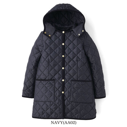 Traditional Weatherwear トラディショナルウェザーウェア ARKLEY アークリー フード付き ノーカラー キルトジャケット L212APQCO0167AA レディース