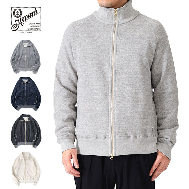Kepani ケパニ  スタンドカラー ジップアップ スウェットジャケット Great Smoky KP1406MS 裏起毛 (メンズ レディース)