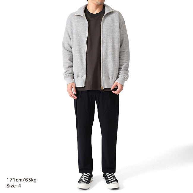 Kepani ケパニ  スタンドカラー ジップアップ スウェットジャケット Great Smoky KP1406MS 裏起毛 (メンズ レディース)