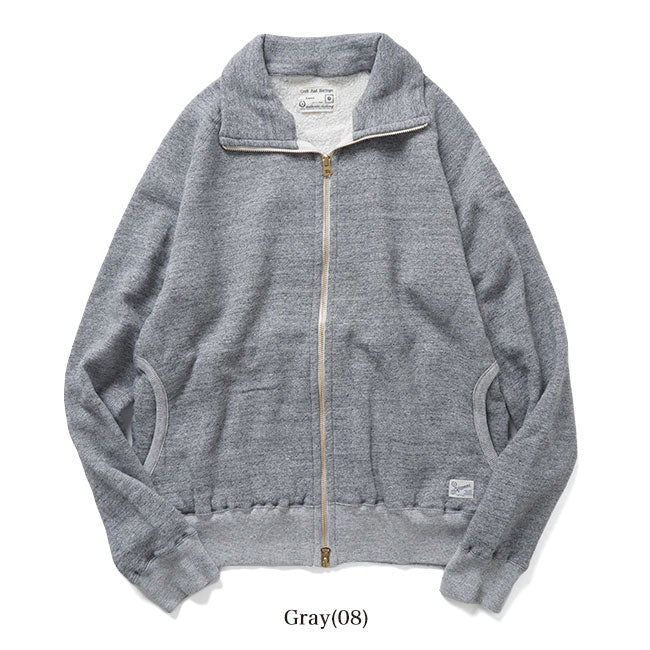Kepani ケパニ  スタンドカラー ジップアップ スウェットジャケット Great Smoky KP1406MS 裏起毛 (メンズ レディース)