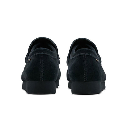 CLARKS クラークス WallaLoafer GTX ゴアテックス スエード ワラローファー 26177991 黒 ブラック ワラビーシューズ メンズ