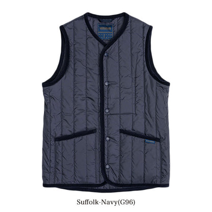 LAVENHAM ラベンハム ソーンハム バーティカル キルト ジレ THORNHAM SLJ1004 キルティングベスト メンズ