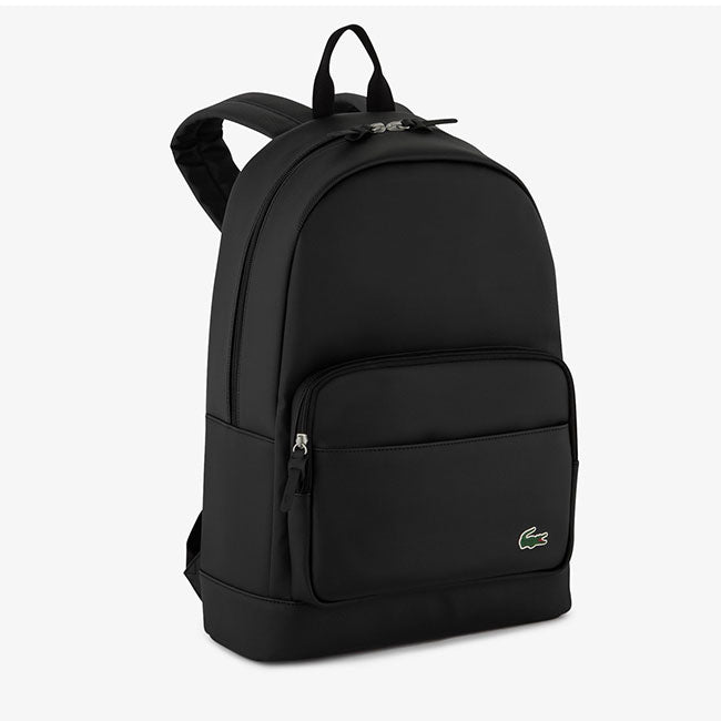 LACOSTE ラコステ L.12.12 PVC ミニロゴ バックパック NH2549P 黒 デイパック リュックサック