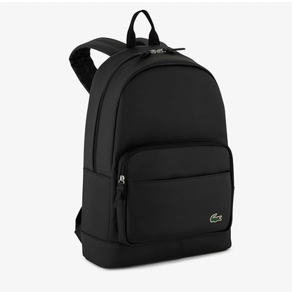 LACOSTE ラコステ L.12.12 PVC ミニロゴ バックパック NH2549P 黒 デイパック リュックサック