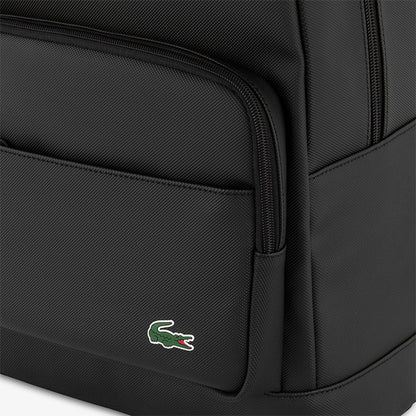 LACOSTE ラコステ L.12.12 PVC ミニロゴ バックパック NH2549P 黒 デイパック リュックサック