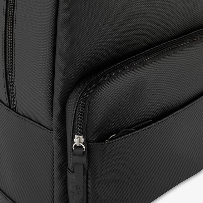 LACOSTE ラコステ L.12.12 PVC ミニロゴ バックパック NH2549P 黒 デイパック リュックサック