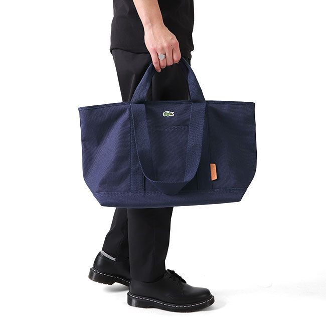 LACOSTE ラコステ ミニロゴ キャンバス トートバッグ NH3534U