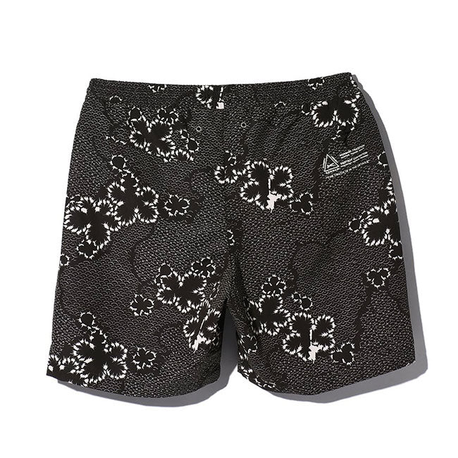 DENHAM デンハム  和柄 スウィムショーツ BEACH SHORT BPWP 松 花柄 総柄 海パン 水着 (メンズ)