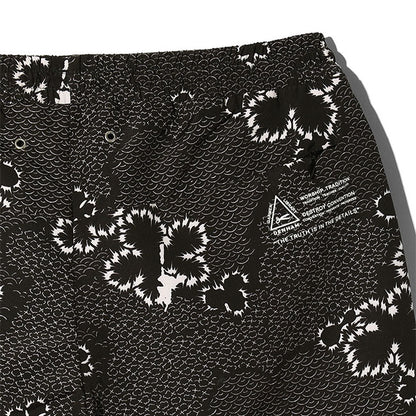 DENHAM デンハム  和柄 スウィムショーツ BEACH SHORT BPWP 松 花柄 総柄 海パン 水着 (メンズ)