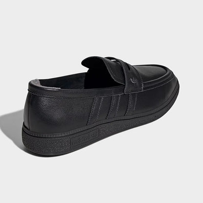 adidas originals アディダス オリジナルス HANDBALL SPEZIAL LOAFER PREM ハンドボール スペツィアル レザー ローファー KJ5786 黒 ブラック メンズ レディース