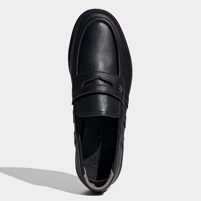 adidas originals アディダス オリジナルス HANDBALL SPEZIAL LOAFER PREM ハンドボール スペツィアル レザー ローファー KJ5786 黒 ブラック メンズ レディース