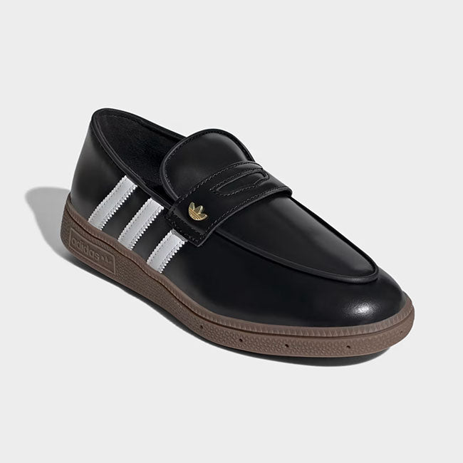 adidas originals アディダス オリジナルス HANDBALL SPEZIAL LOAFER W ハンドボール スペツィアル レザー ローファー KK2786 黒 ブラック レディース メンズ