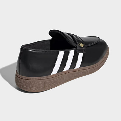 adidas originals アディダス オリジナルス HANDBALL SPEZIAL LOAFER W ハンドボール スペツィアル レザー ローファー KK2786 黒 ブラック レディース メンズ