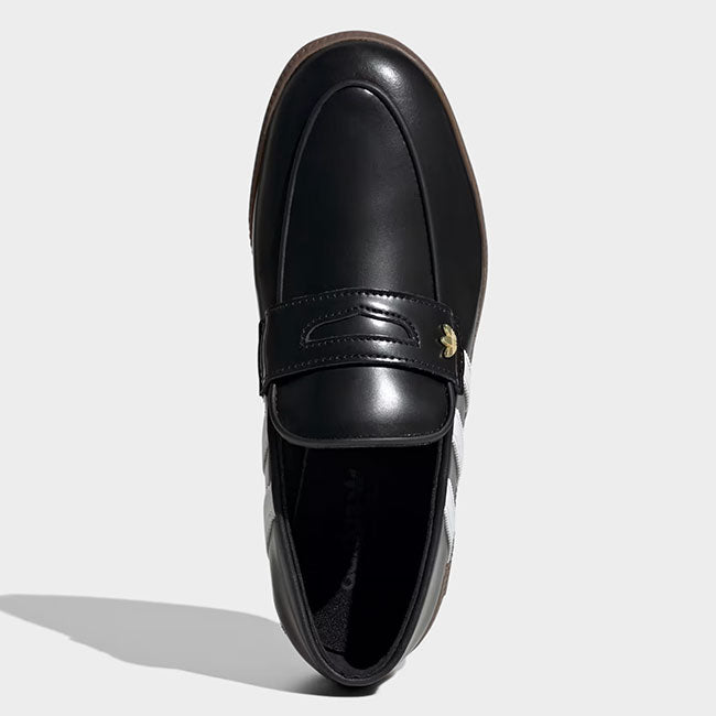 adidas originals アディダス オリジナルス HANDBALL SPEZIAL LOAFER W ハンドボール スペツィアル レザー ローファー KK2786 黒 ブラック レディース メンズ