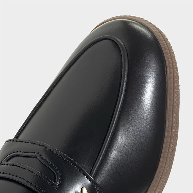 adidas originals アディダス オリジナルス HANDBALL SPEZIAL LOAFER W ハンドボール スペツィアル レザー ローファー KK2786 黒 ブラック レディース メンズ