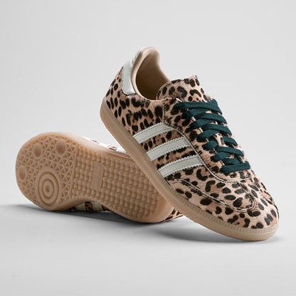 adidas originals アディダス オリジナルス SAMBA OG W ポニーヘア レオパード サンバ KI6674 ヒョウ柄 シューズ スニーカー レディース メンズ