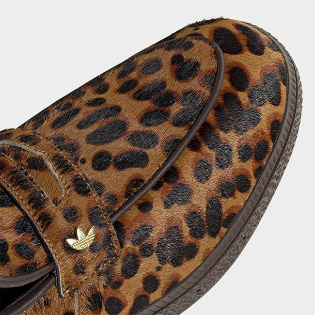 adidas originals アディダス オリジナルス HANDBALL SPEZIAL LOAFER W ポニーヘア レオパード ハンドボール スペツィアル レザー ローファー KJ2526 ヒョウ柄 レディース メンズ