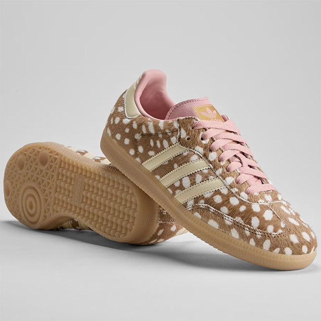 adidas originals アディダス オリジナルス SAMBA OG W ポニーヘア バンビ サンバ KJ7447 鹿柄 シューズ スニーカー レディース メンズ
