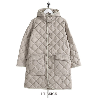 GYMPHLEX ジムフレックス フード付き ハンドキルト ダウンコート J-1264 NOK J-1313 NOK キルティング (メンズ レディース)