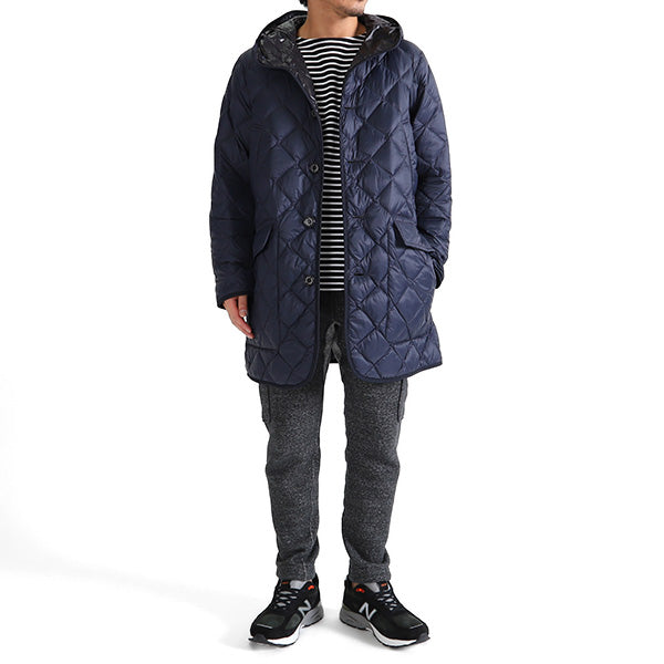 GYMPHLEX ジムフレックス フード付き ハンドキルト ダウンコート J-1264 NOK J-1313 NOK キルティング (メンズ レディース)